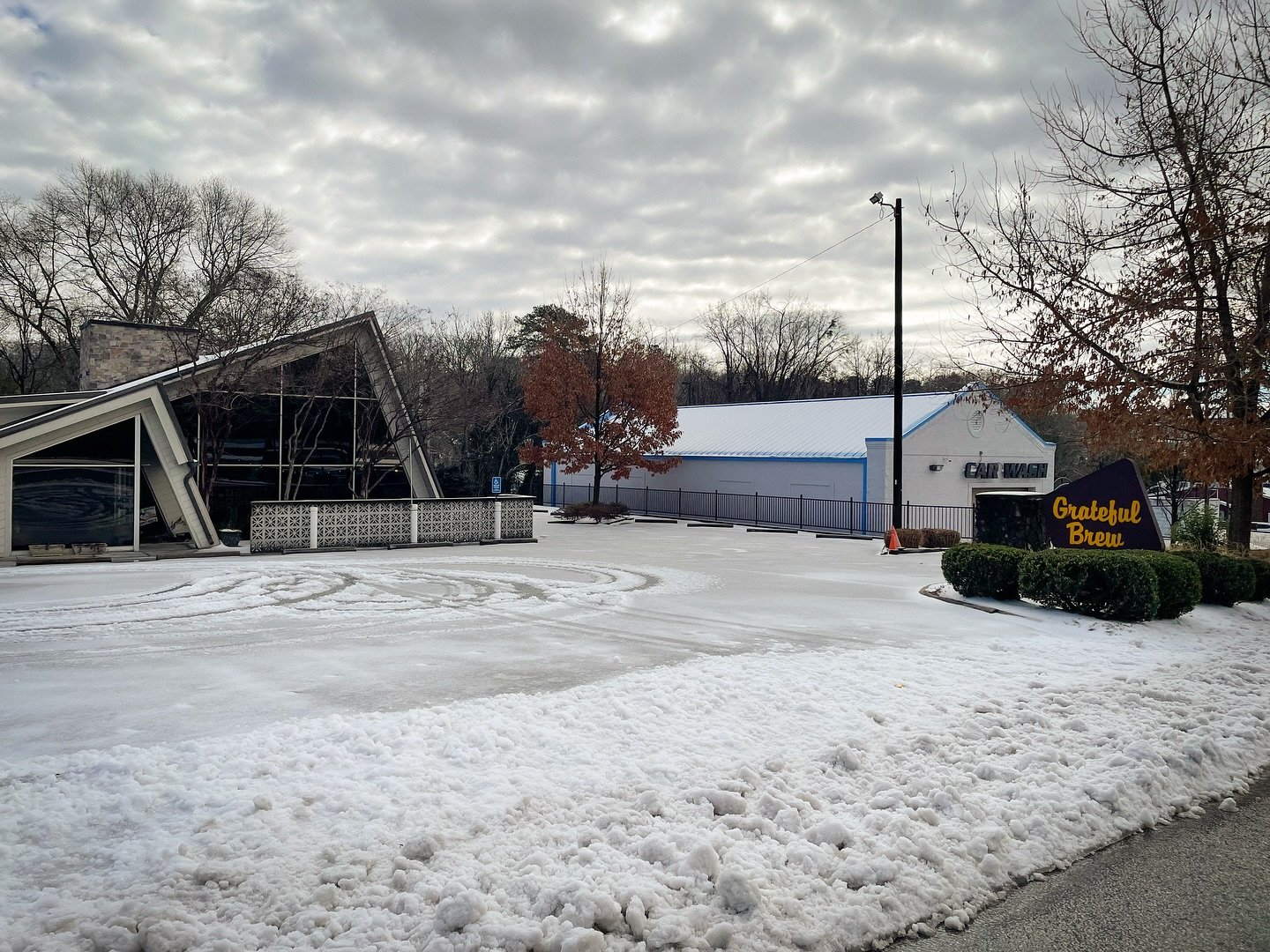 Weather update as of Monday:

We&rsquo;re closed today (Monday) and will do our best to get our parking lot safe to open tomorrow. We&rsquo;ll be in touch! Keep your eye out on our story for updates.