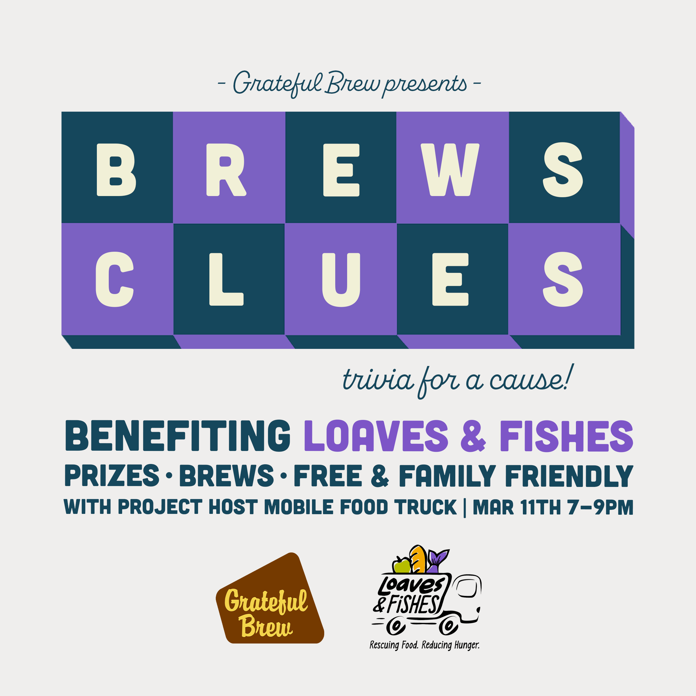 Brew's Clues Trivia for a Cause!