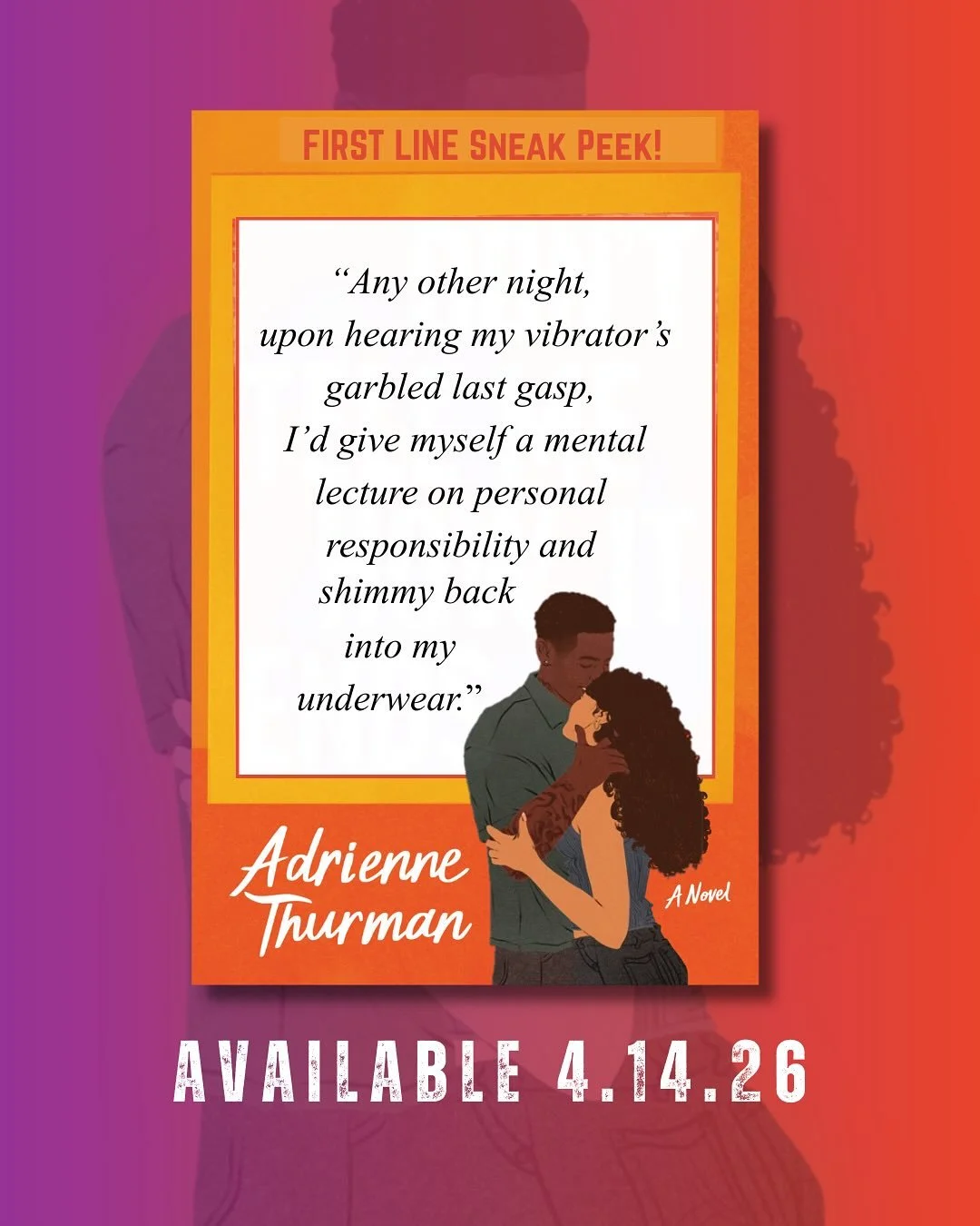 🚨FIRST LINE SNEEK PEAK🚨

There&rsquo;s so much I love about this book and these characters. Sharing one of those things with you now&mdash;the opening line! 👀

DON&rsquo;T TELL ME HOW IT ENDS is my romcom debut with all the heart and laughs of you