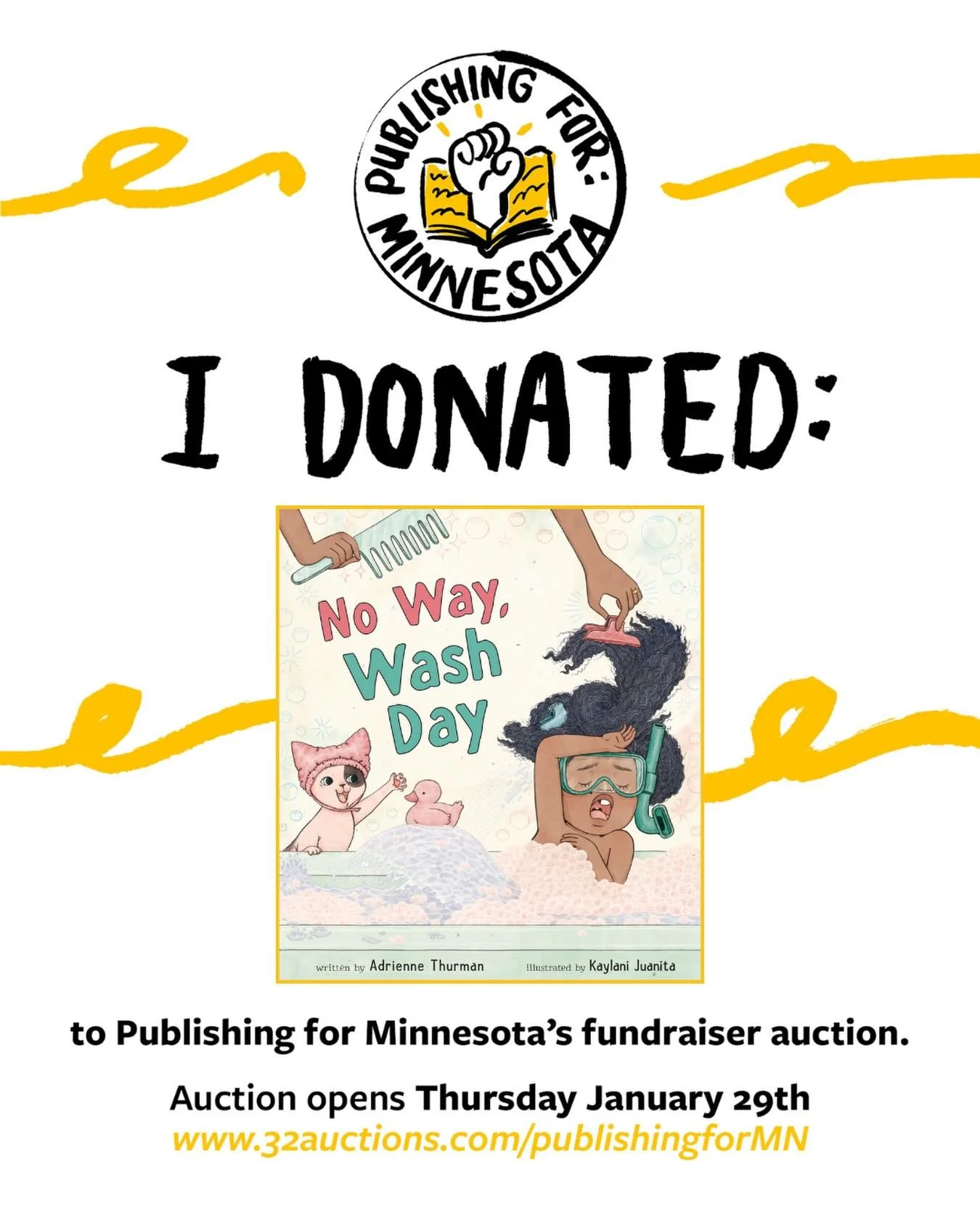 Every little bit helps❤️

Check out @publishingforminnesota to see the 500 items like minded publishing professionals have donated to help raise money for Minnesota so communities on the ground can continue the fight to push ICE OUT!