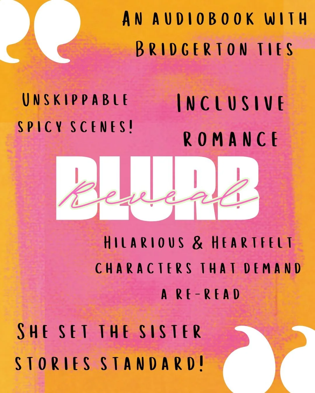 Blurb reveal!!

Slide 1: guess the author from the clues 
Slide 2: confirm the blurber and SCREAM with me🎉🎉
Slide 3: go buy all her books immediately!

There have already been so many memorable moments on the journey to pub day for Don&rsquo;t Tell