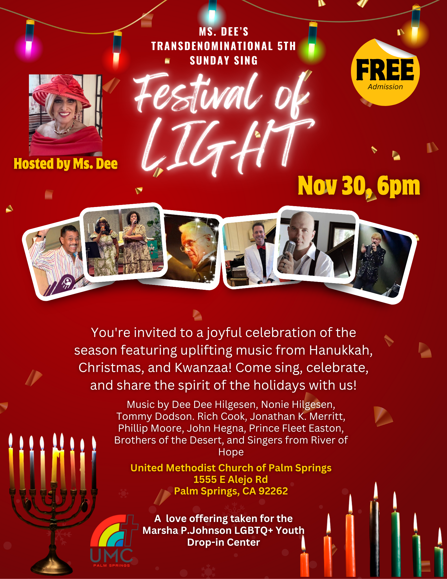 5th Sunday Sing Holiday Concert