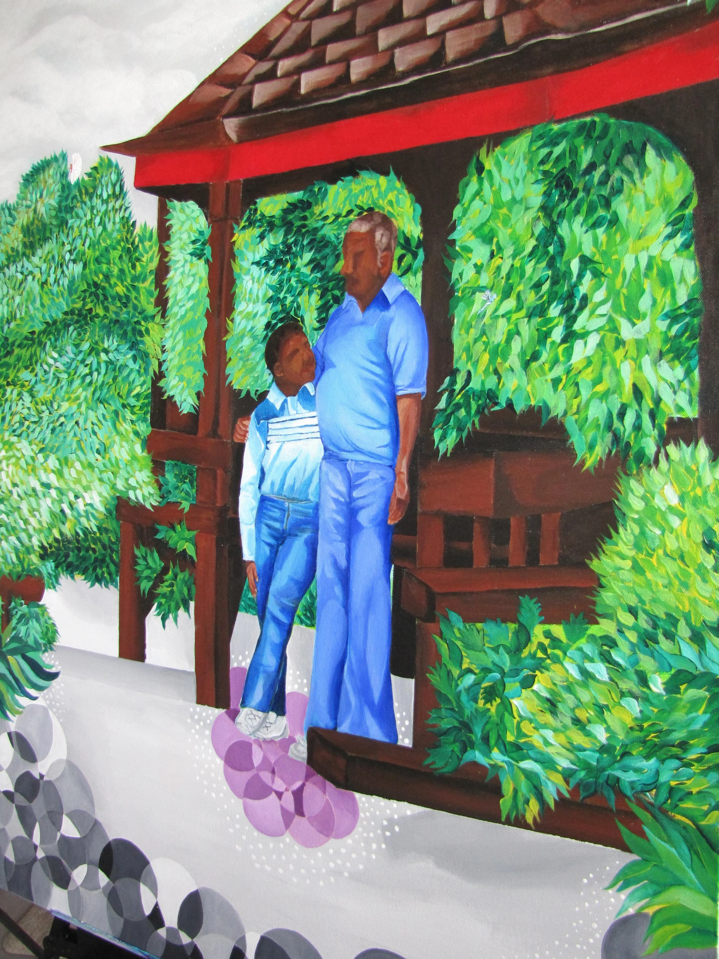 Commissioned by Louis Jackson - "Father to Son"