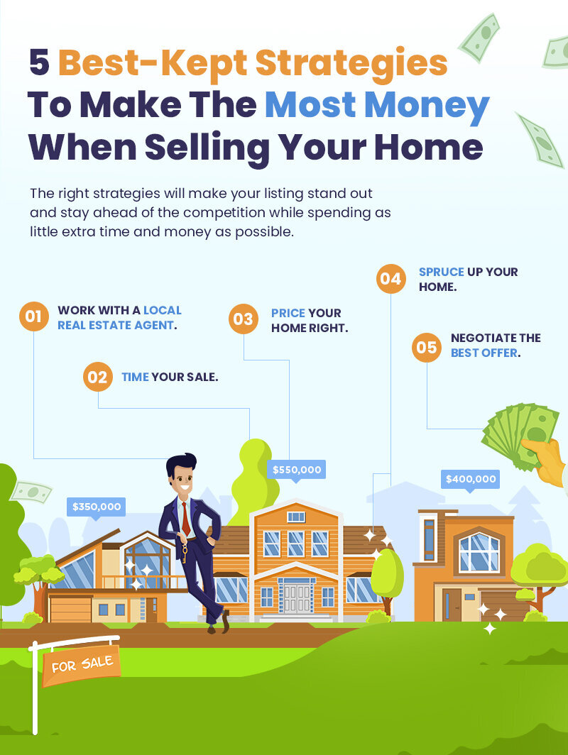 make the most money selling your home with these 5 strategies