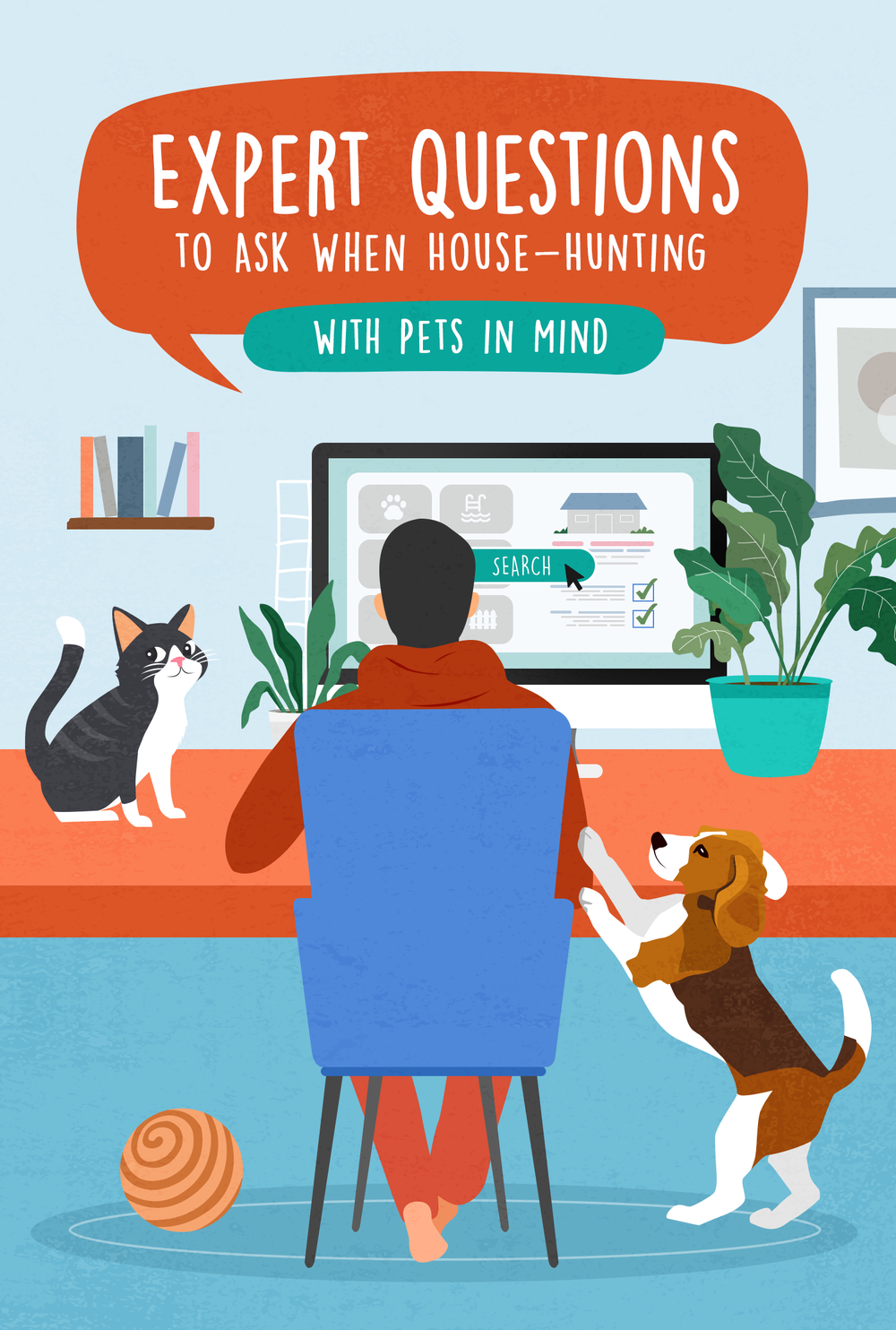 house hunting with a pet