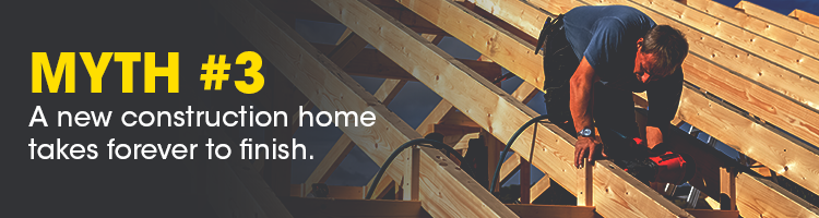 If you’re a first-time home buyer, you might find that buying a new construction home is one of your viable options to finally achieve your homeownership dream. According to the National Association of Home Builders, a full one-third of inventory on the market is now new construction homes. Real estate photo