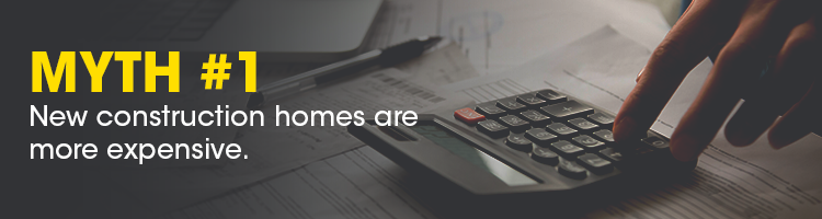 If you’re a first-time home buyer, you might find that buying a new construction home is one of your viable options to finally achieve your homeownership dream. According to the National Association of Home Builders, a full one-third of inventory on the market is now new construction homes. Real estate photo