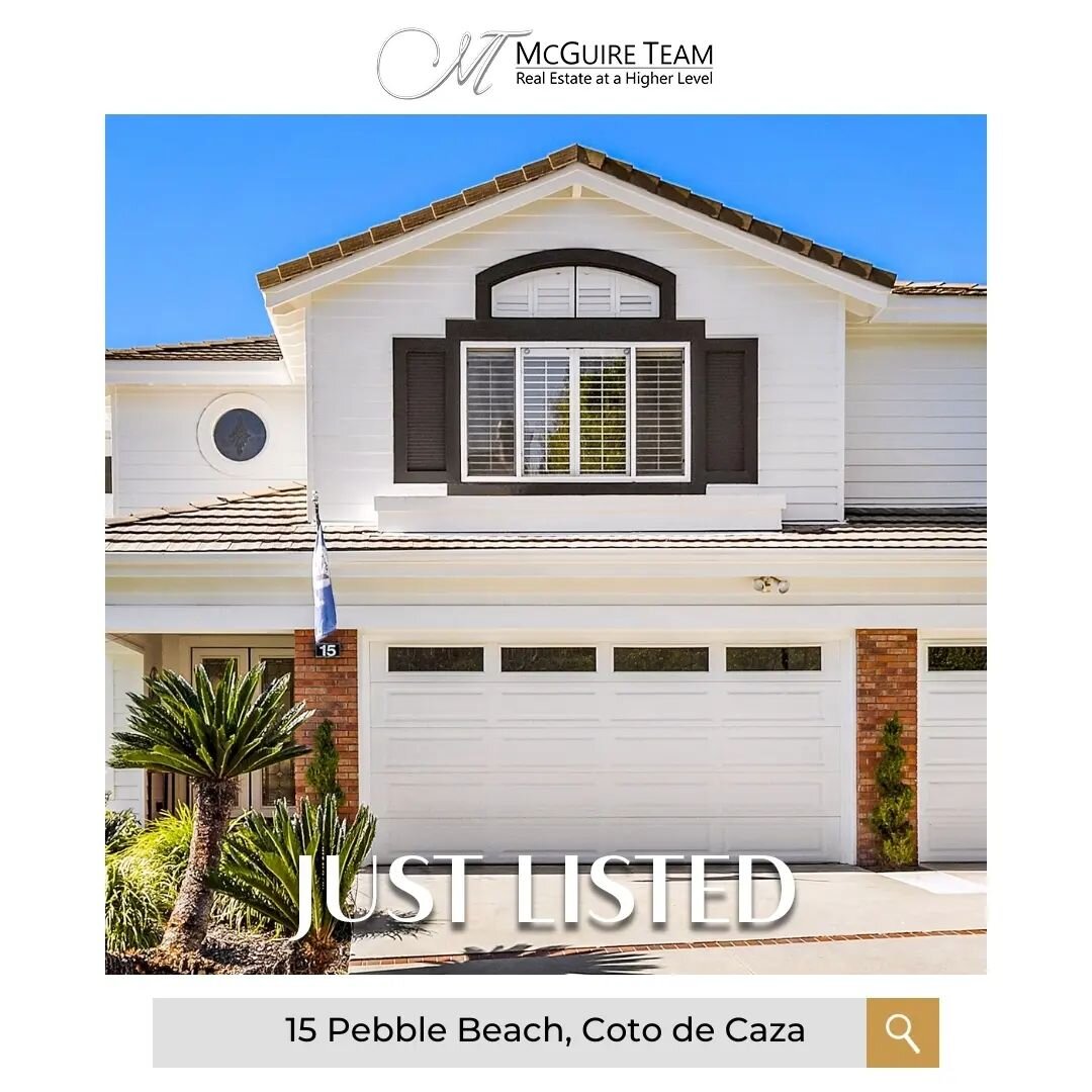 Congrats to Hunter Kennedy for his new listing! 🥳🏘

Nestled in the lavish hills of the prestigious Coto De Caza, this picturesque estate promises to take your breath away!

Reach out today to come see this home before it's gone! 🤳