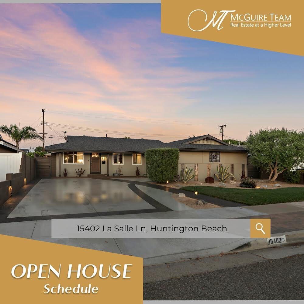 🏡🌊 Join Us This Weekend for Our Open House! 🌴🌞

Step into coastal paradise and explore our stunning new listing in Huntington Beach! 🏖️ This beautiful home is nestled in the heart of this vibrant beach community, surrounded by all the amenities 