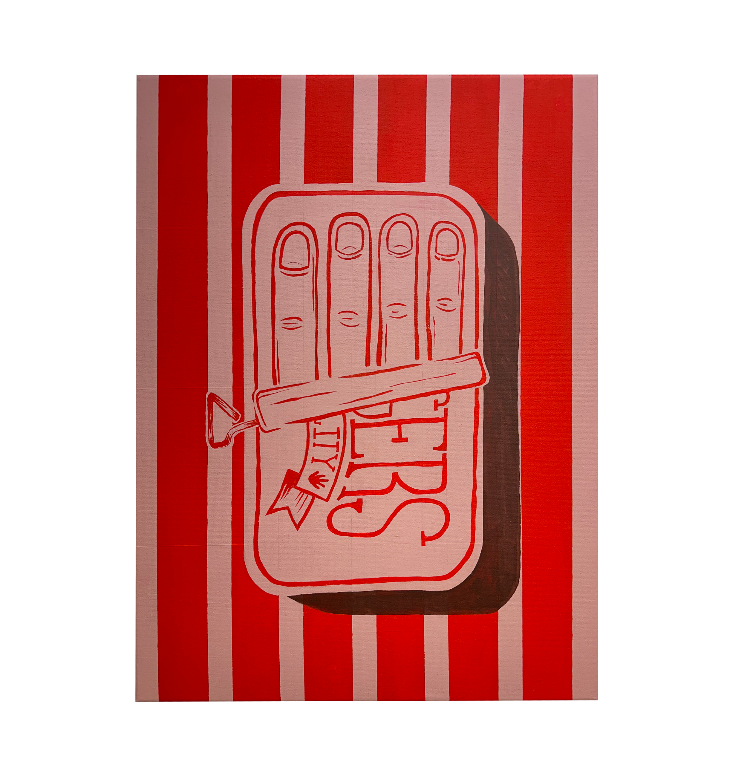 Canned Fingers (16" x 20")