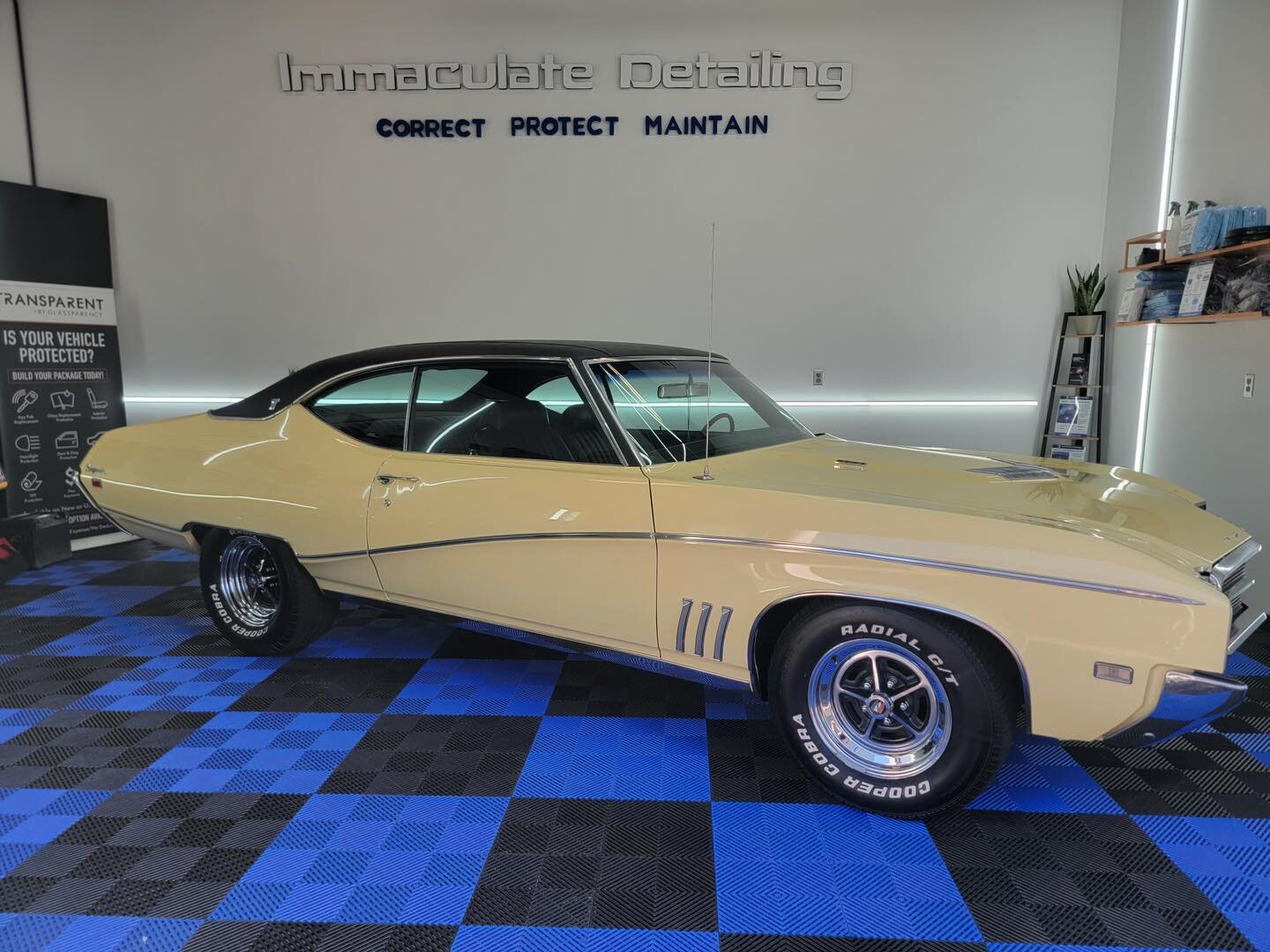 The 1969 Buick Skylark is a classic car that is renowned for its stylish design and impressive performance. This mid-size car was produced by General Motors during the late 1960s and was considered a luxurious alternative to other muscle cars of the 