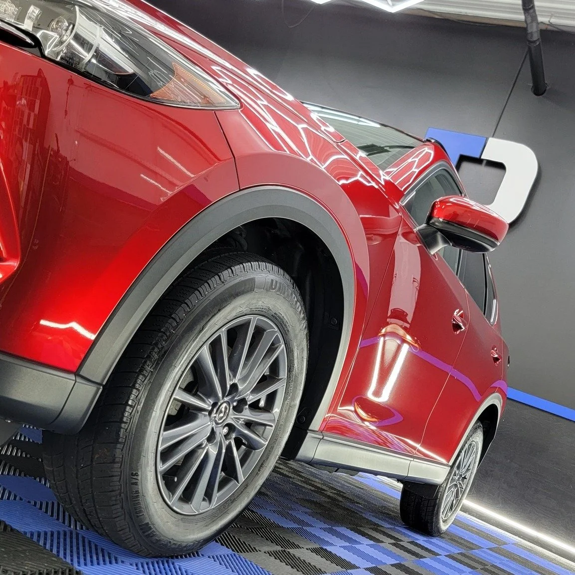 MAZDA CX-5
A staple in the industry is our Decon wash and seal package. Offering a full cleaning of the wheels and paintwork, while also removing stubborn contamination and protecting the paint for 3-6 months. If a ceramic coating isn't in the budget