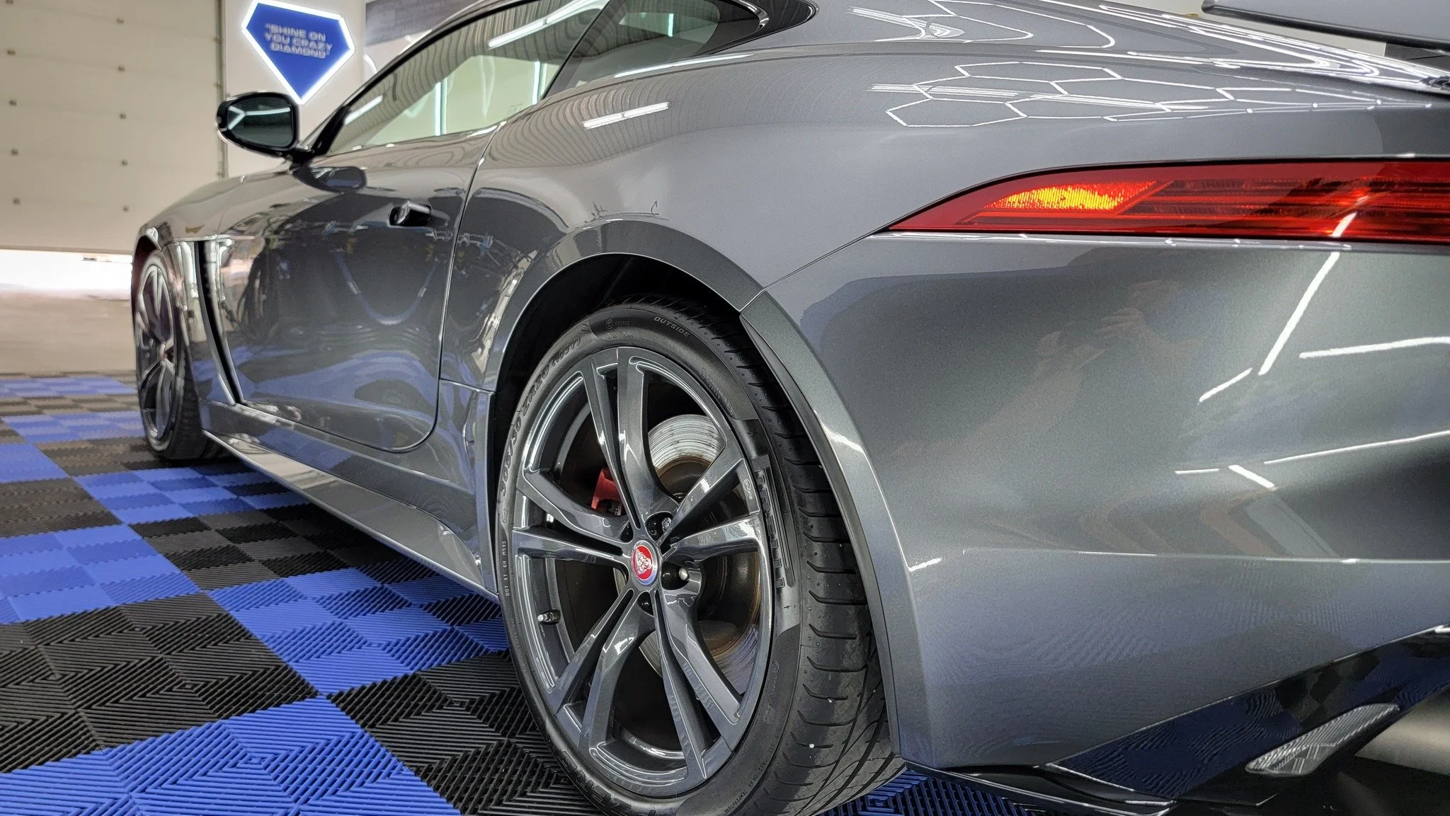 2017 JAGUAR F-TYPE SVR

A weekend track car? A monster daily driver? Or a show-winning example of a beautiful sports car, this Jaguar does it all! After receiving just a polish and sealant the finish on this SVR was eye-catching to say the least!

#V