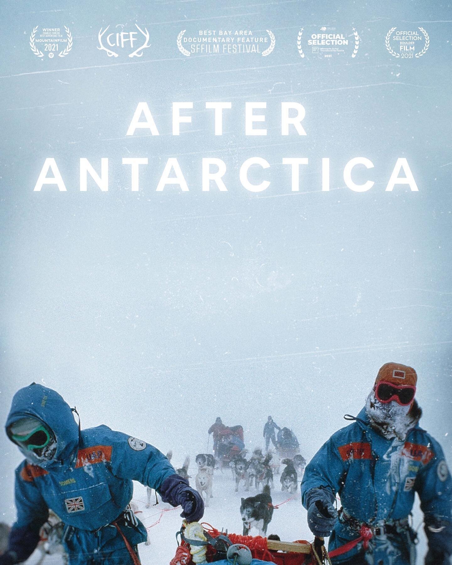 Hi friends, I am so excited to share that @afterantarctica is heading to the @camdeniff International Film Festival! This is a dream come true for our team and I am so proud of this film. I am so excited to be able to share Will&rsquo;s remarkable st