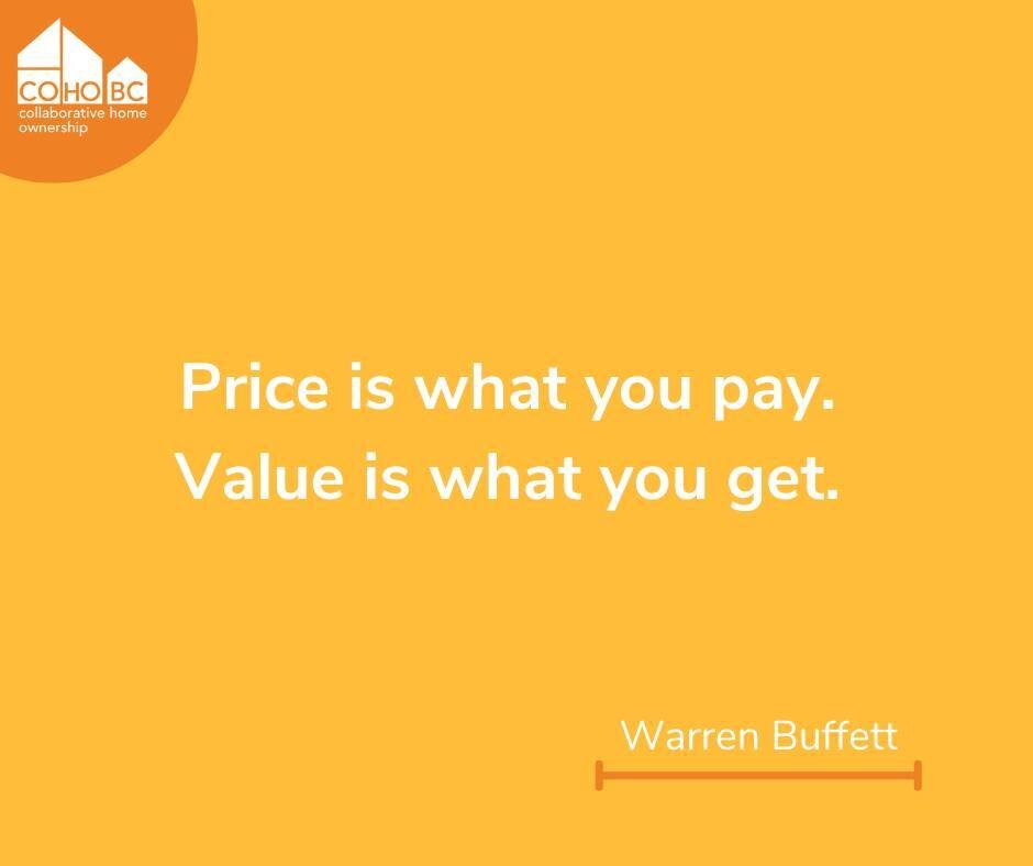 Simple as that! Do you agree with this quote by Warren Buffett? ⁠
⁠
Share your thoughts in the comments below 👇️⁠
⁠
⁠
⁠
⁠
⁠
⁠
⁠
⁠
⁠
⁠
⁠
⁠
⁠
⁠
⁠
⁠
⁠
#price #value #market #realestate #realestatemarket #home #house #buying #coliving #communalliving #c