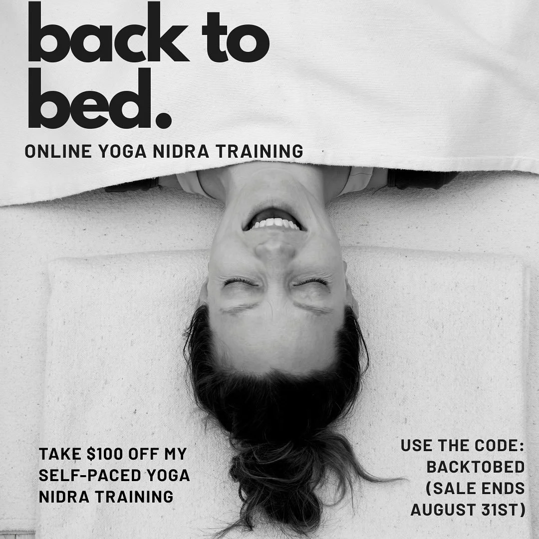School looks a little different this year&hellip;.

Join me in learning how to facilitate yoga nidrā.

This online course encourages resting as a potent learning tool. 

Head back to school and back to bed.

Program details here:
www.taryndiamond.com