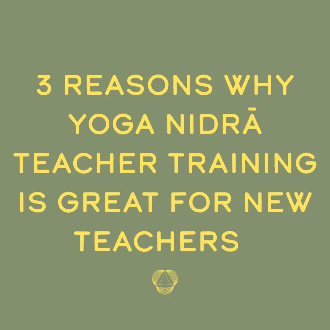 My yoga nidrā trainings attract the most wonderful and diverse people from bodyworkers to artists to therapists to caregivers. I especially recommend studying yoga nidrā for new(er) yoga teachers. 🤓

I offer a training at least once per year in my h