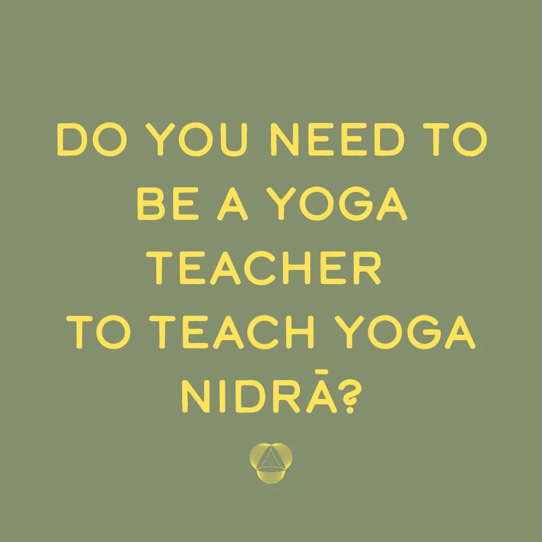🤓 My most frequently asked question inspired this post. I hope this clarifies (&amp; keep the questions coming!)

🤓 More answers on my YOGA NIDRĀ TRAINING are always housed here: taryndiamond.com/yoga-nidra-training#nidrafaq

🎓 If you&rsquo;re a p