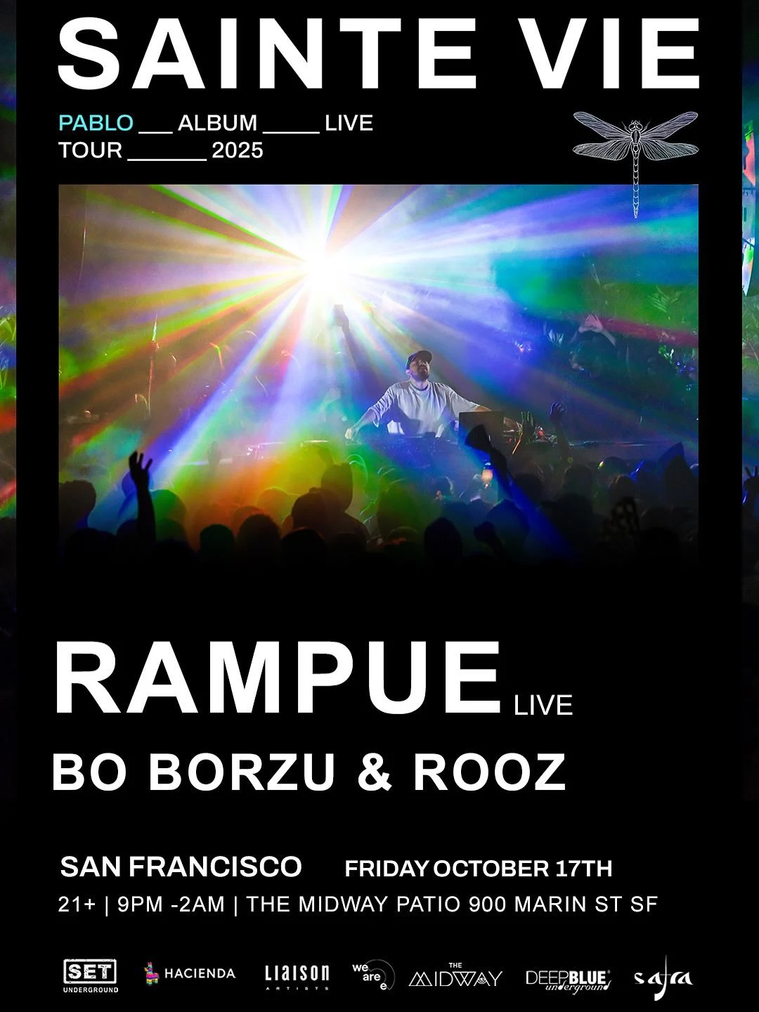 ⚡️SF &amp; LA &mdash; let&rsquo;s get weird again ⚡️
Safra Parties is bringing the heat, with a stacked lineup of daytime vibes, late-night chaos, deep grooves, and zero rules.
It&rsquo;s not a party &mdash; it&rsquo;s a movement.
 Oct 17 &mdash; Set