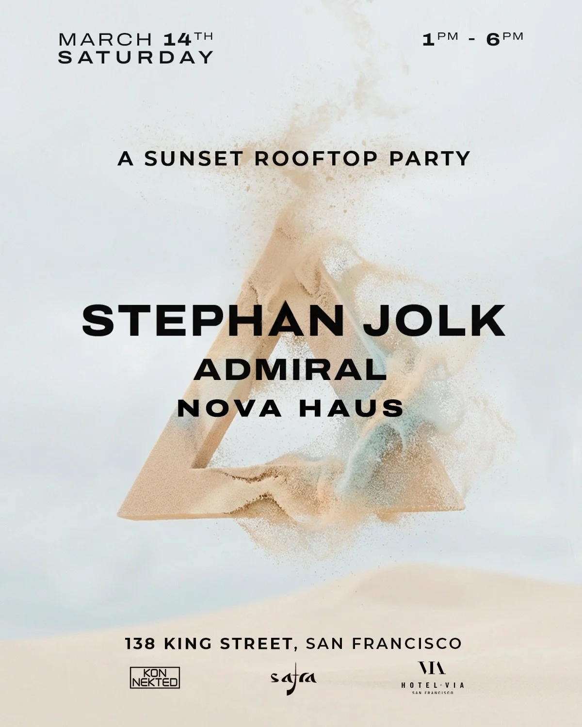 POV: you accidentally pulled up to the most elite sunset of the year 🌇✨

Stephan Jolk is taking over the rooftop for a golden hour set that&rsquo;s about to heal us, ruin us, and make us text our ex at the same time.

If you&rsquo;ve ever said &ldqu