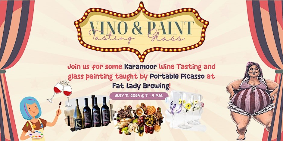 Wine Glass Painting Hosted by Portable Picasso
