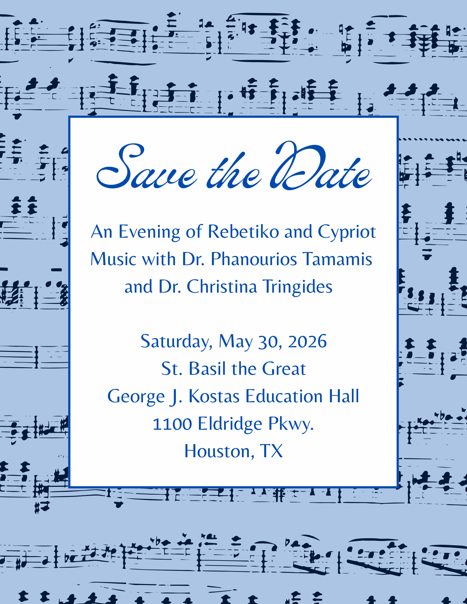 A Night of Music & Fellowship