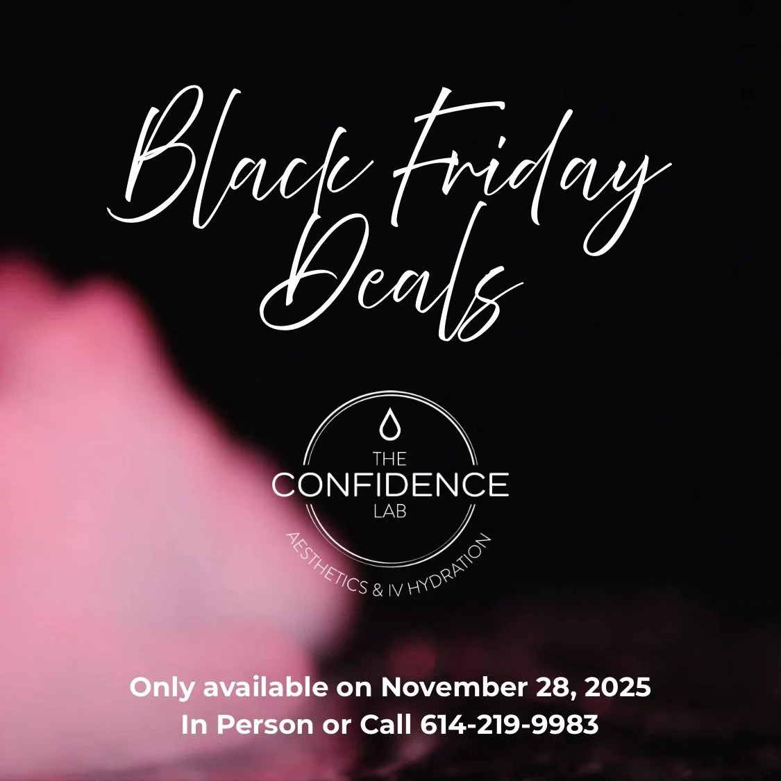 Our best deals of the year are live. Today only! Call or come see us at The Confidence Lab.
.
.
📍 Powell, OH
.
.
#ConfidenceLab #PowellMedspa #OhioAesthetics #GlowSeason #ConfidenceStartsHere
