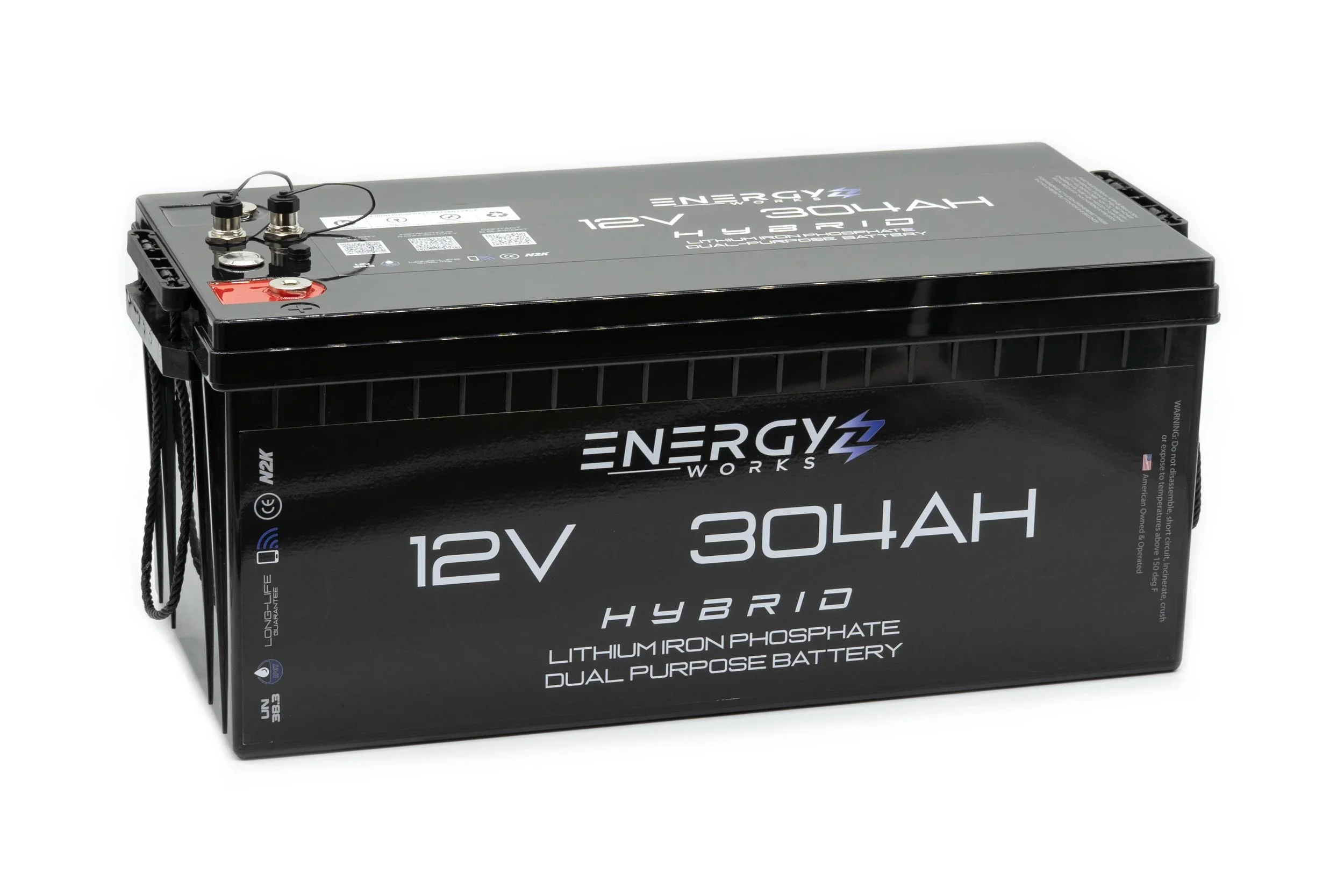 Energy Works 12V 304AH Hybrid Lithium Dual-Purpose Battery