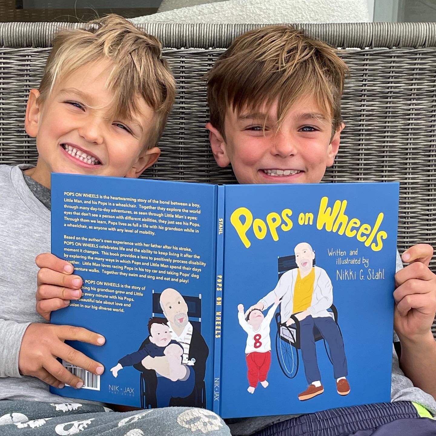 We love seeing big smiles and happy readers!!! Thanks for sharing your Pops moments with us! 💙💙💙
.
.
.
.
.
#readersofinstagram #reader #bookstagram #childrensbooks #youngreaders #disabilitybooks