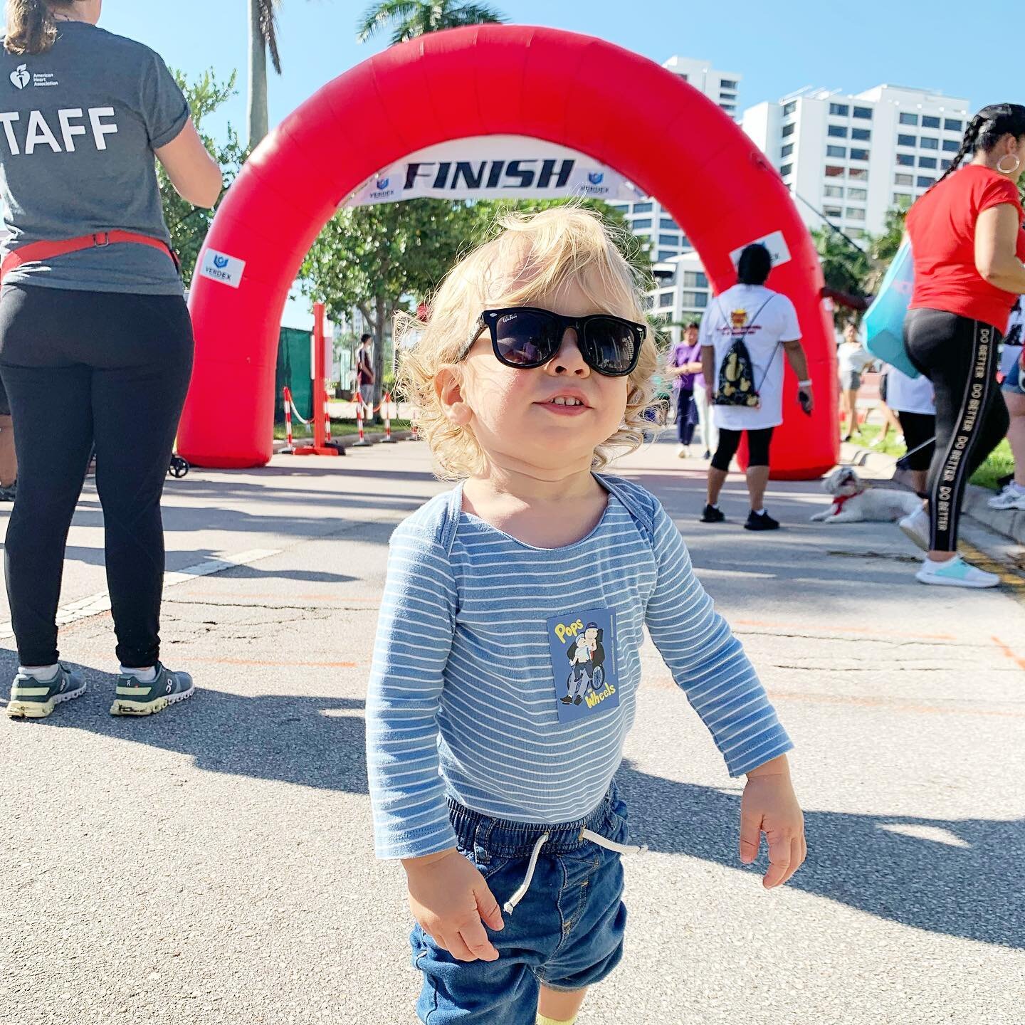 Great morning with The American Heart and American Stroke Association! ❤️❤️❤️❤️❤️@americanheartfl #heartwalk