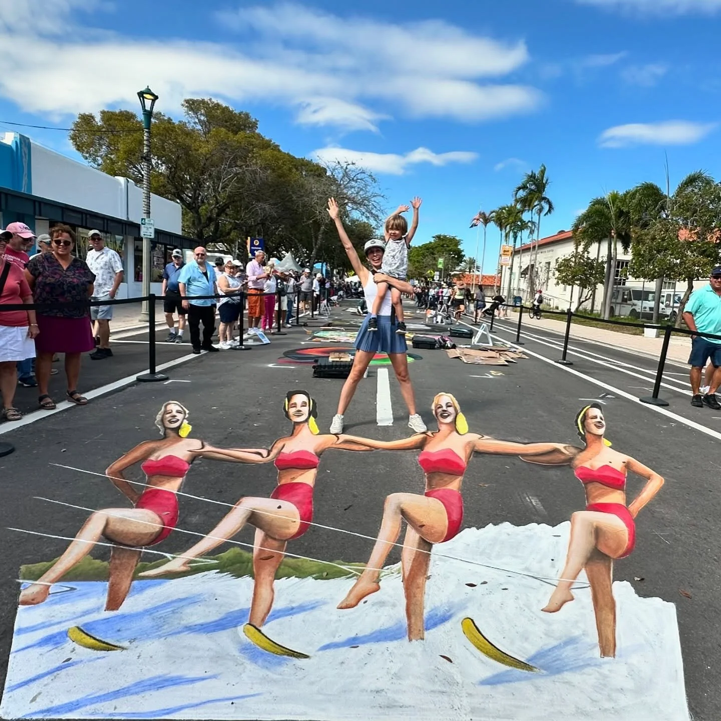 Incredible weekend at the @lakeworthbeachpbc Street Art Festival @streetpainting 🎨 The artists are so talented and loved seeing @lwbcitylibrary @pjlibrary