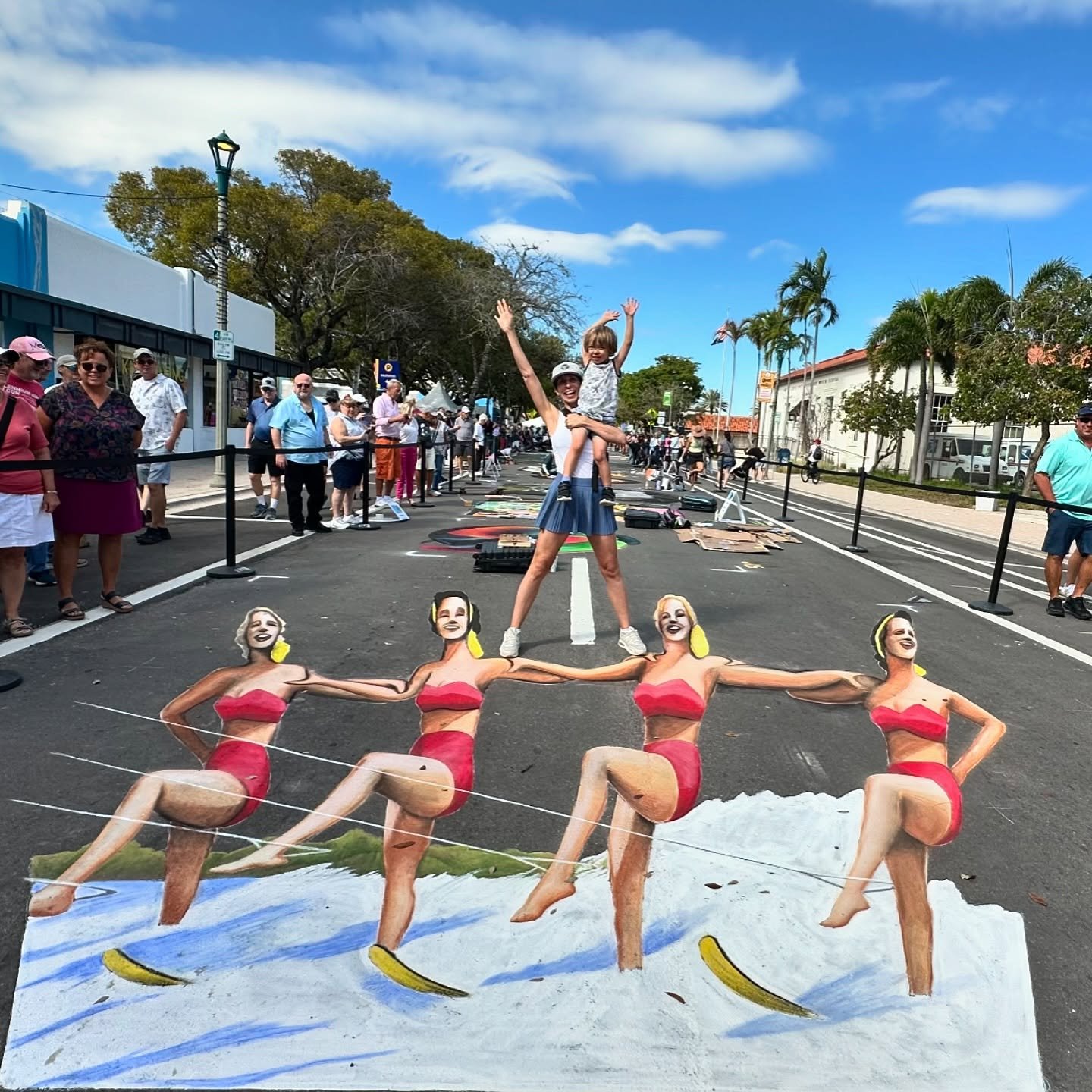 Incredible weekend at the @lakeworthbeachpbc Street Art Festival @streetpainting 🎨 The artists are so talented and loved seeing @lwbcitylibrary @pjlibrary