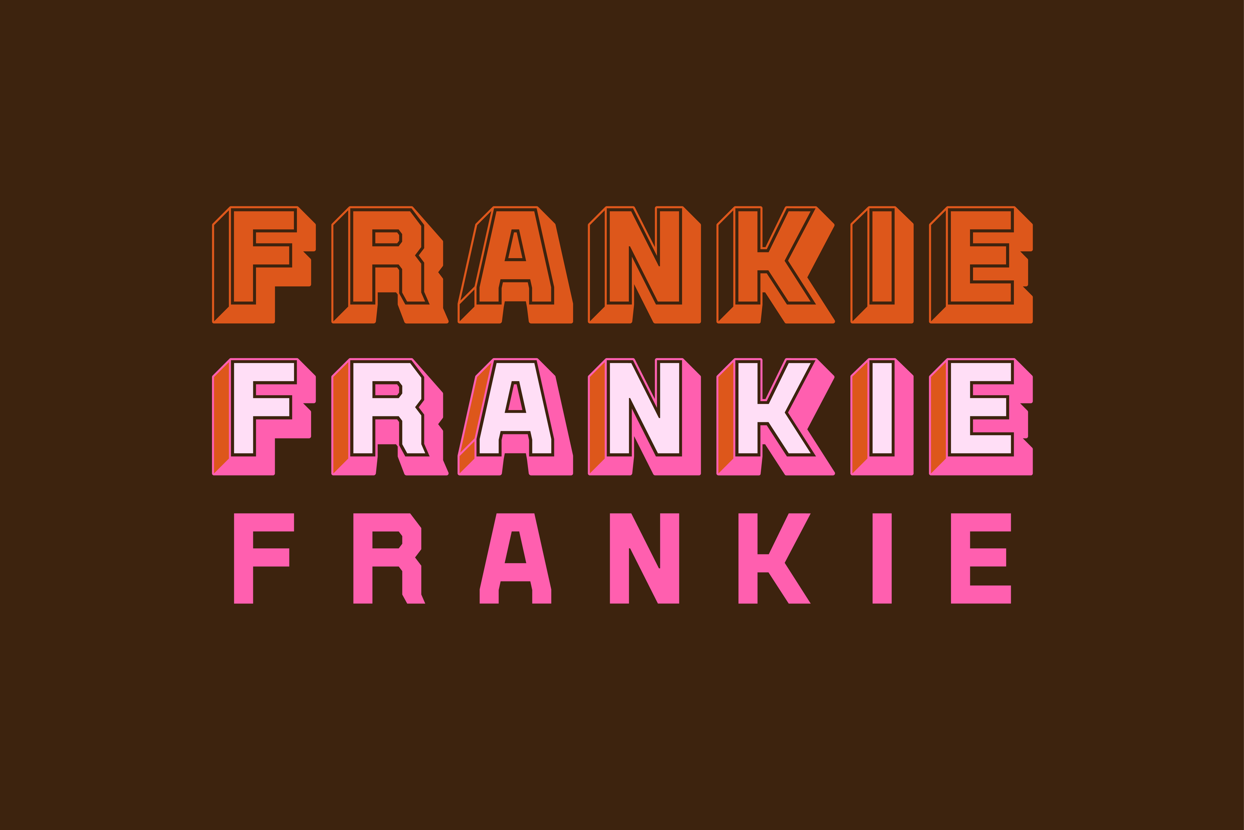 Frankie Typeface