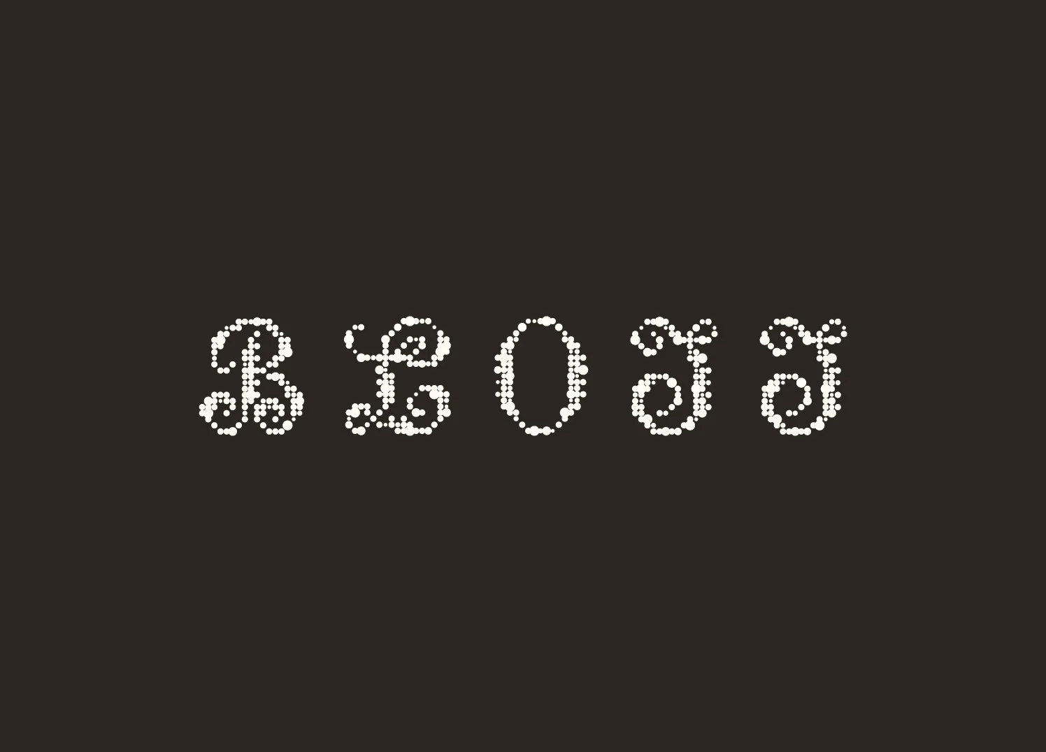 Blott Typeface