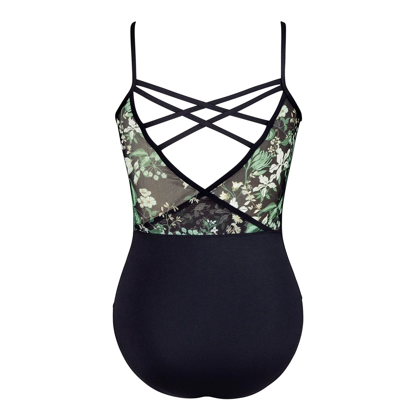 Lacey LS Round Neck Leotard