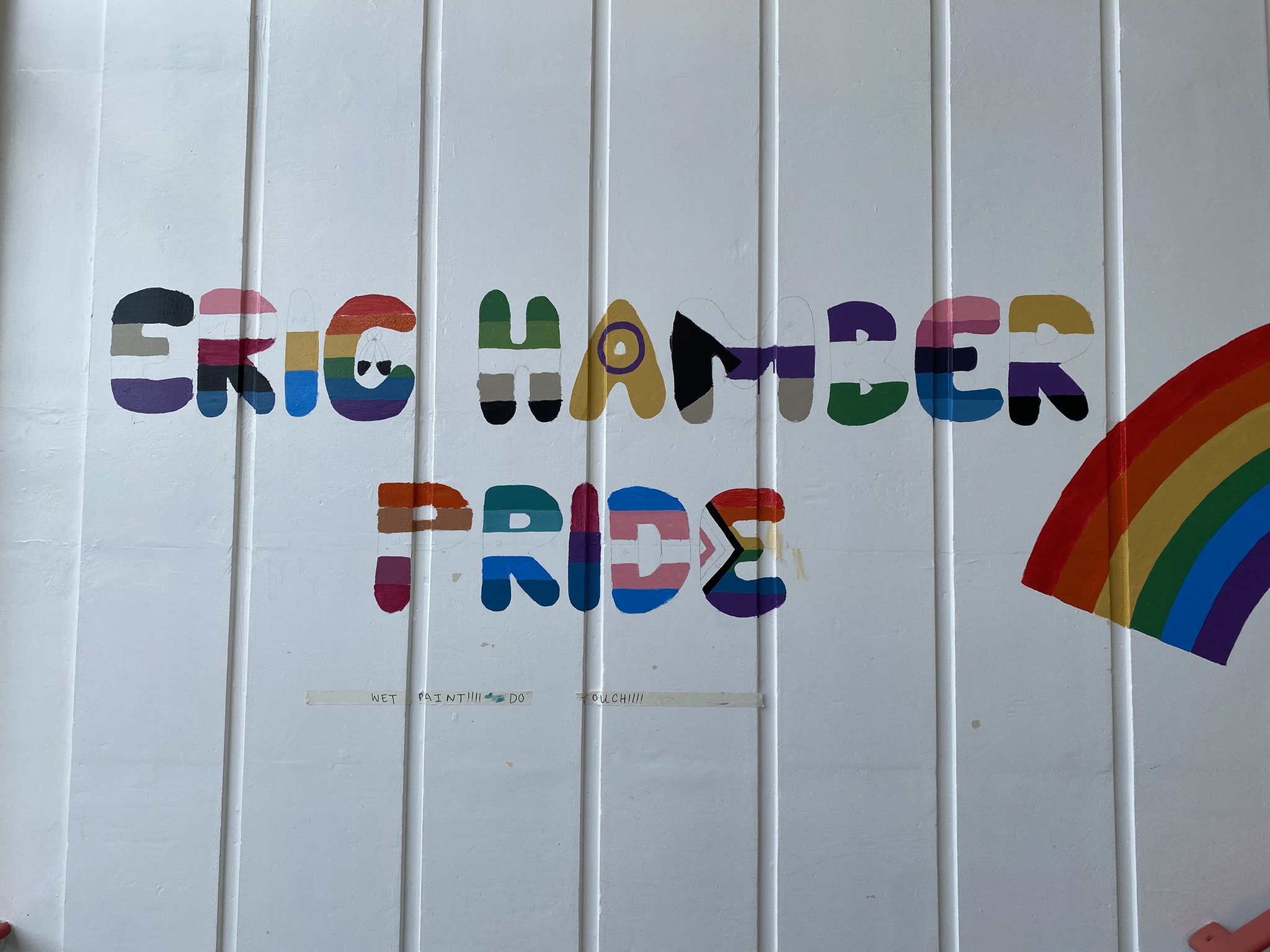 GSA Unveils New LGBTQ+ Mural