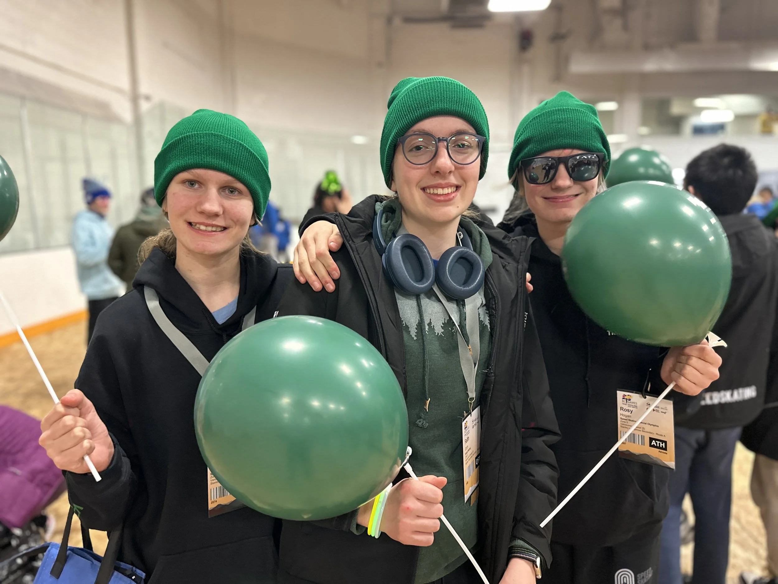Hamber Twins Triumph In Speed Skating At The BC Winter Games