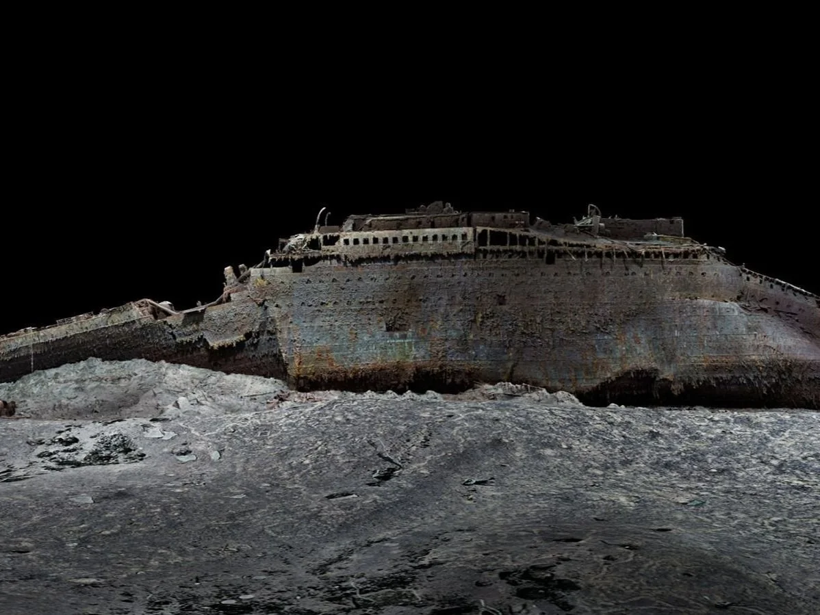 Never Before Seen Images and 3D Model of the Titanic | The Griffins’ Nest
