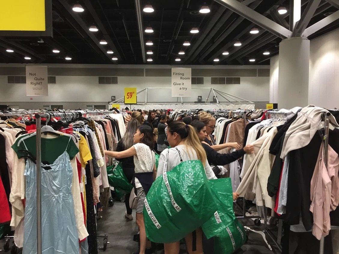 Vancouver's Annual Aritzia Warehouse Sale The Griffins’ Nest