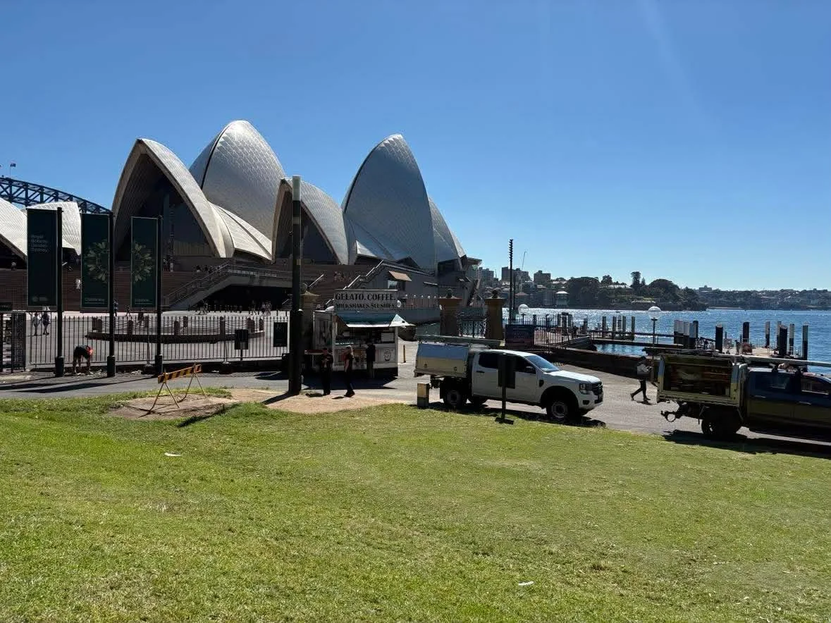 Not a bad office for the day&hellip; how&rsquo;s the view? 👌
Another smooth install by the Matcorp Electrical team, helping get this iconic little coffee spot up and running in its new location.

#MatcorpElectrical #RBGSydney #SydneyHarbour #Electri