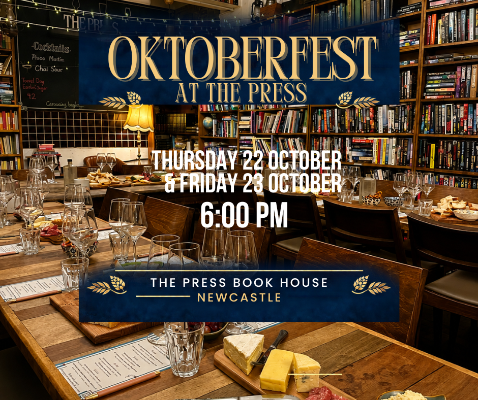 Wine Night at the Press Book House, Newcastle - Oktoberfest at the Press