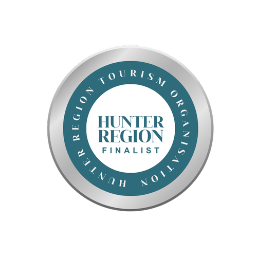 Hunter Region 2025 finalist award badge