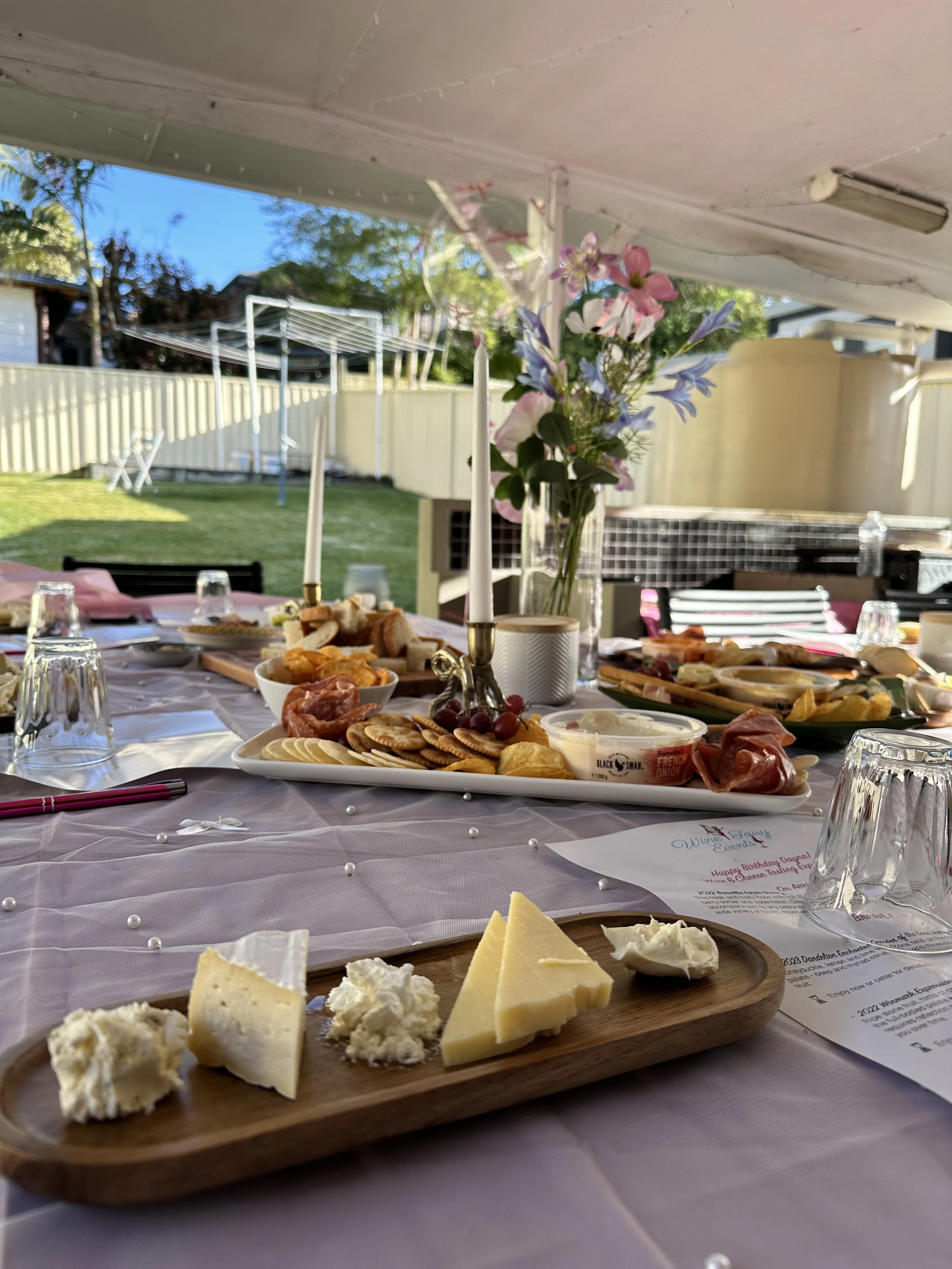 Wine and Cheese Tasting
