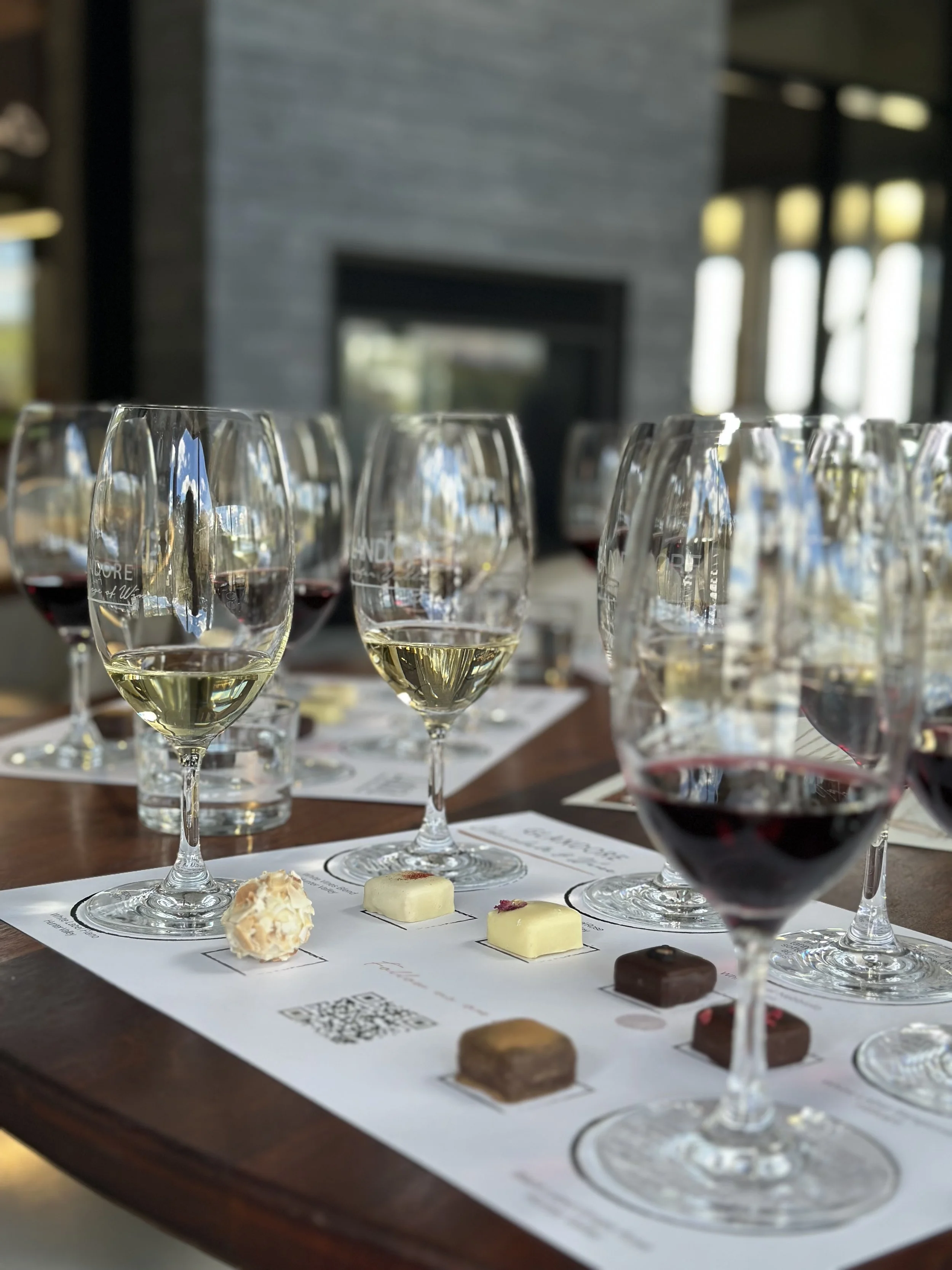 Wine and Chocolate Pairing