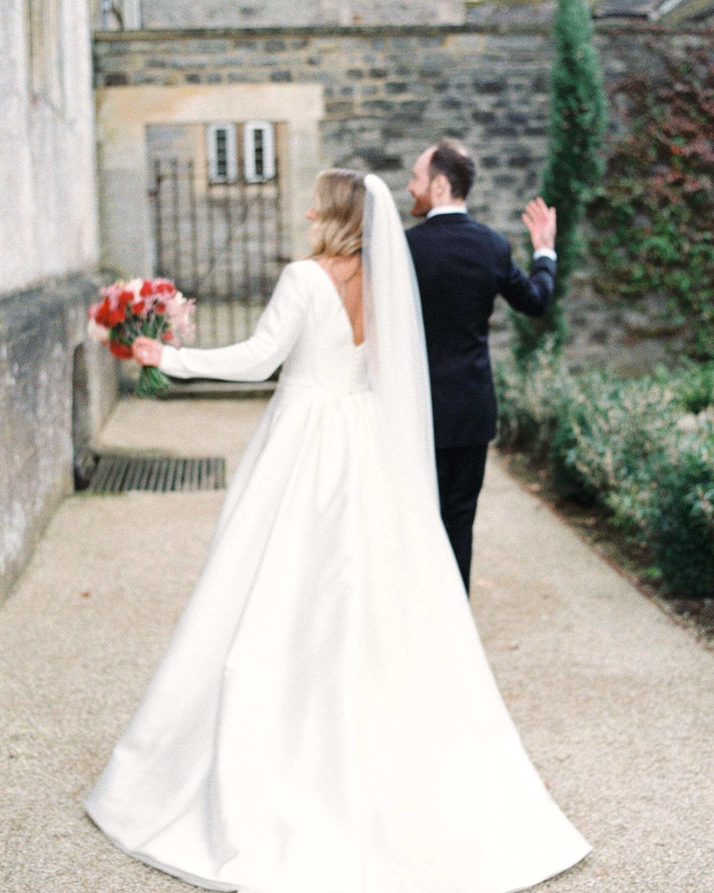 Capturing genuine moments in time on film 🎞️

Photo from Jack and Stephanie&rsquo;s wedding, the week after Valentine&rsquo;s Day. Stephanie pulled her influence for her wedding from the day itself, filling each room with gorgeous pink and red flowe