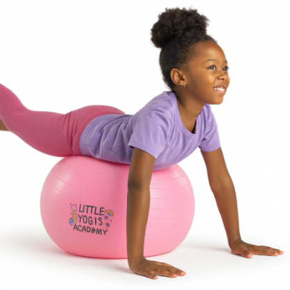 Five ways to play with a large gym ball