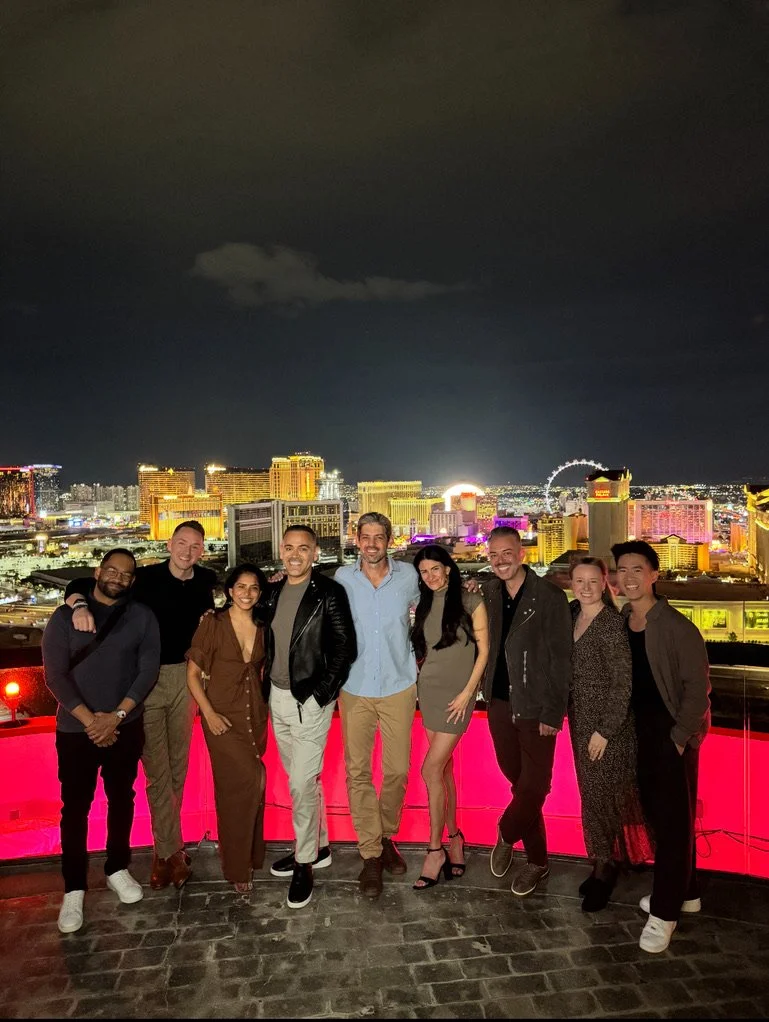rooftop view over vegas from dinner at wppi 2026