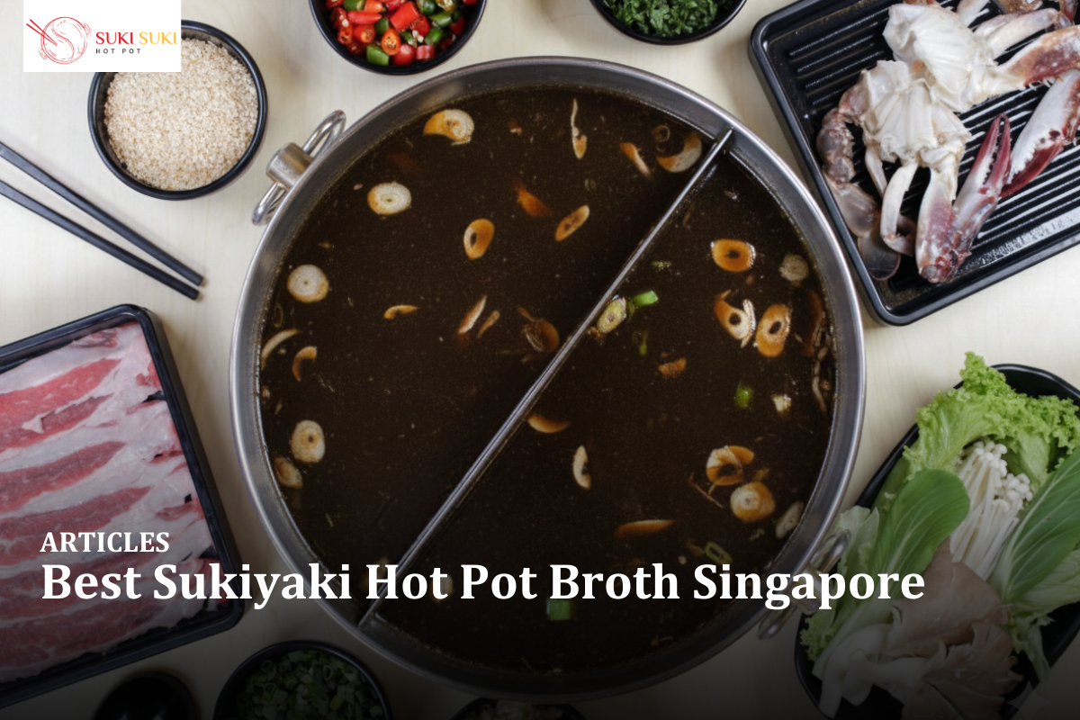 Best Sukiyaki Hot Pot Broth in Singapore
