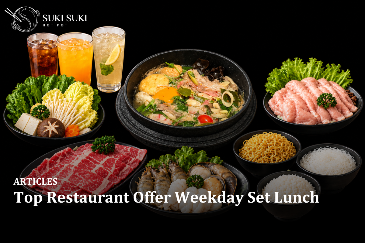 Top Restaurant Offer Weekday Set Lunch