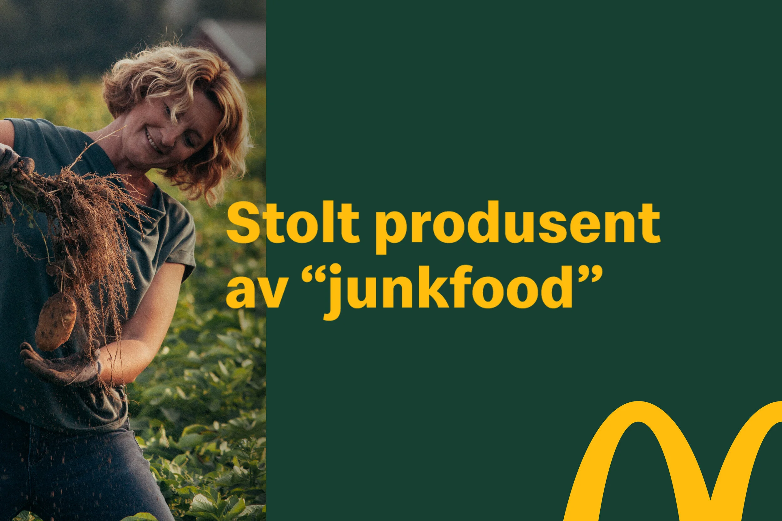 Vi møtte noen av bøndene som produserer “junkfood” for McDonald’s.